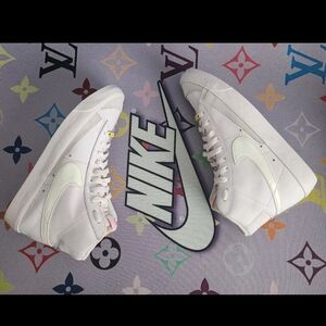 Nike Women's White High-Top Sneakers